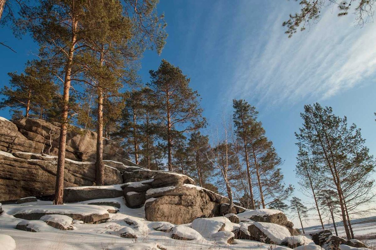 Шарташские каменные палатки Екатеринбург зимой