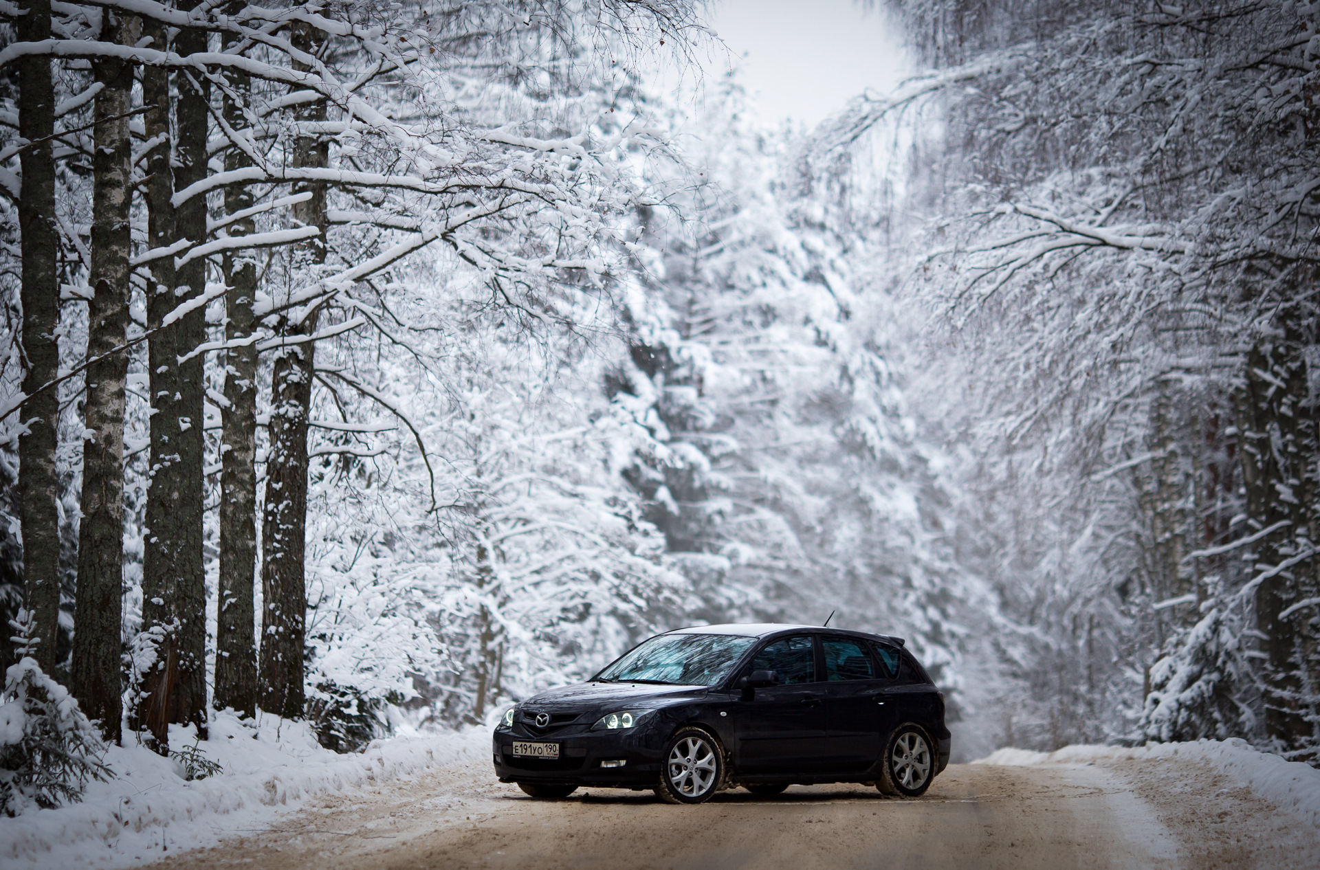 Зимний лес drive2 Volkswagen