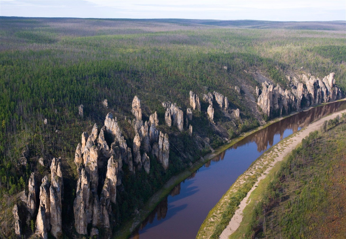 Парк Ленские столбы Якутия