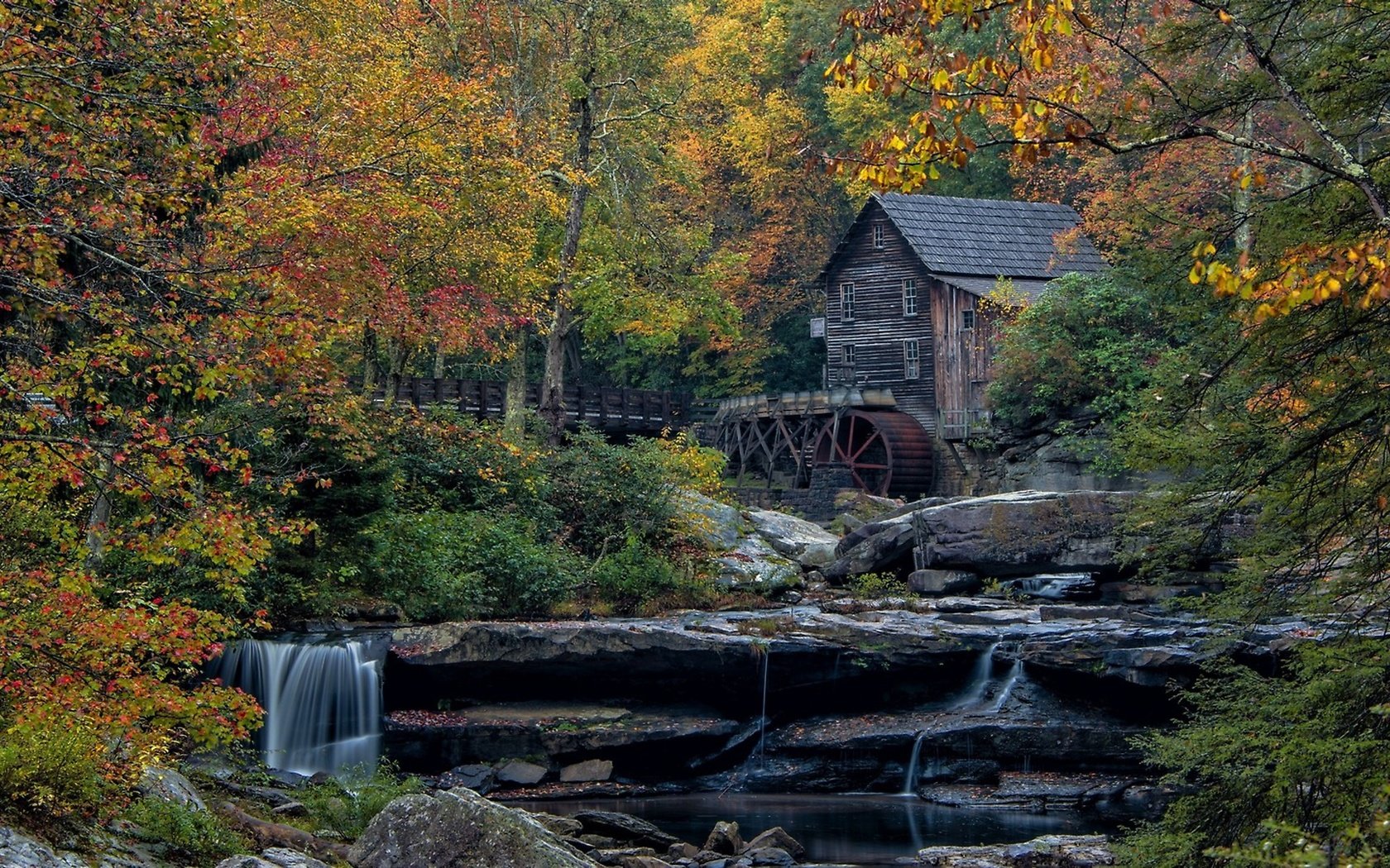 Водяная мельница Западная Вирджиния