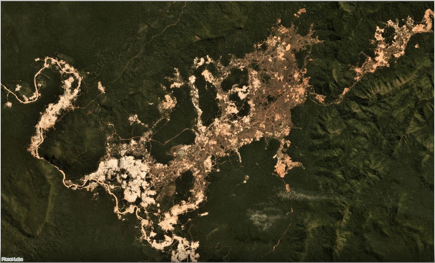 Снимки Сибири из космоса вырубка лесов