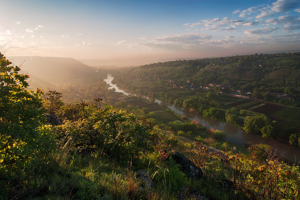 Река Реут в Молдове