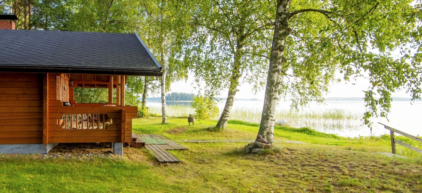 летние домики для отдыха фото