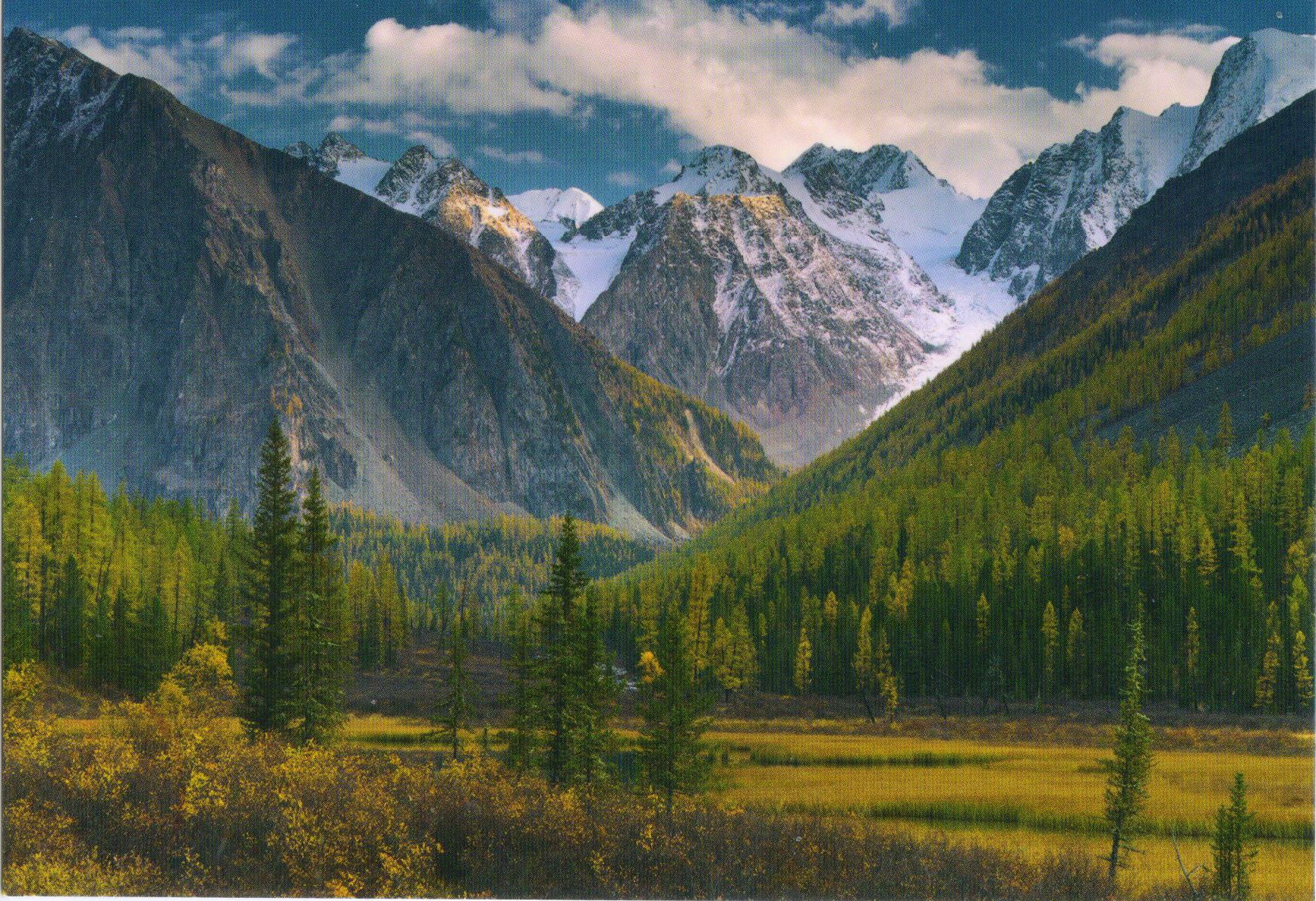 Республика Алтай ландшафт