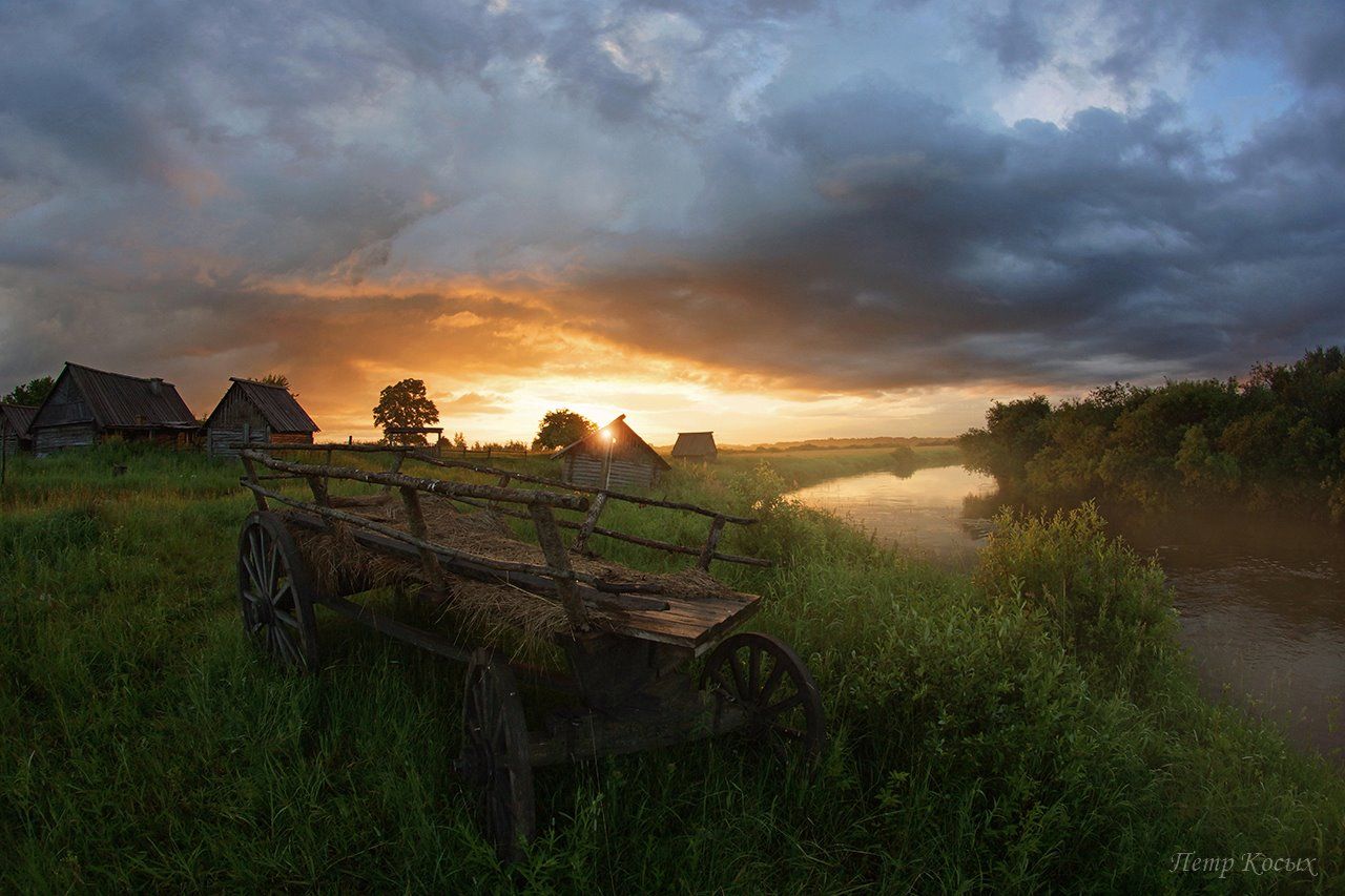 Глухомань русская деревня