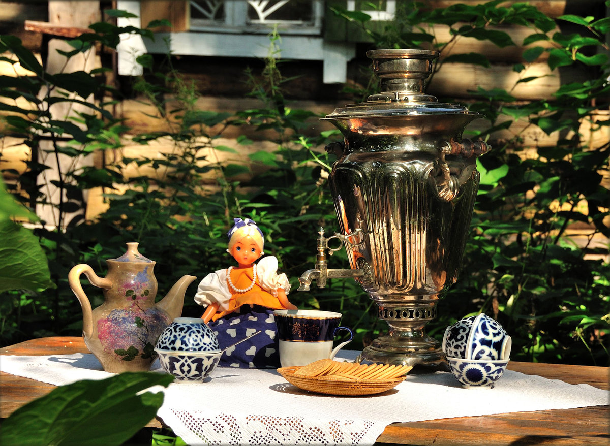 Дачное чаепитие Абрамцево