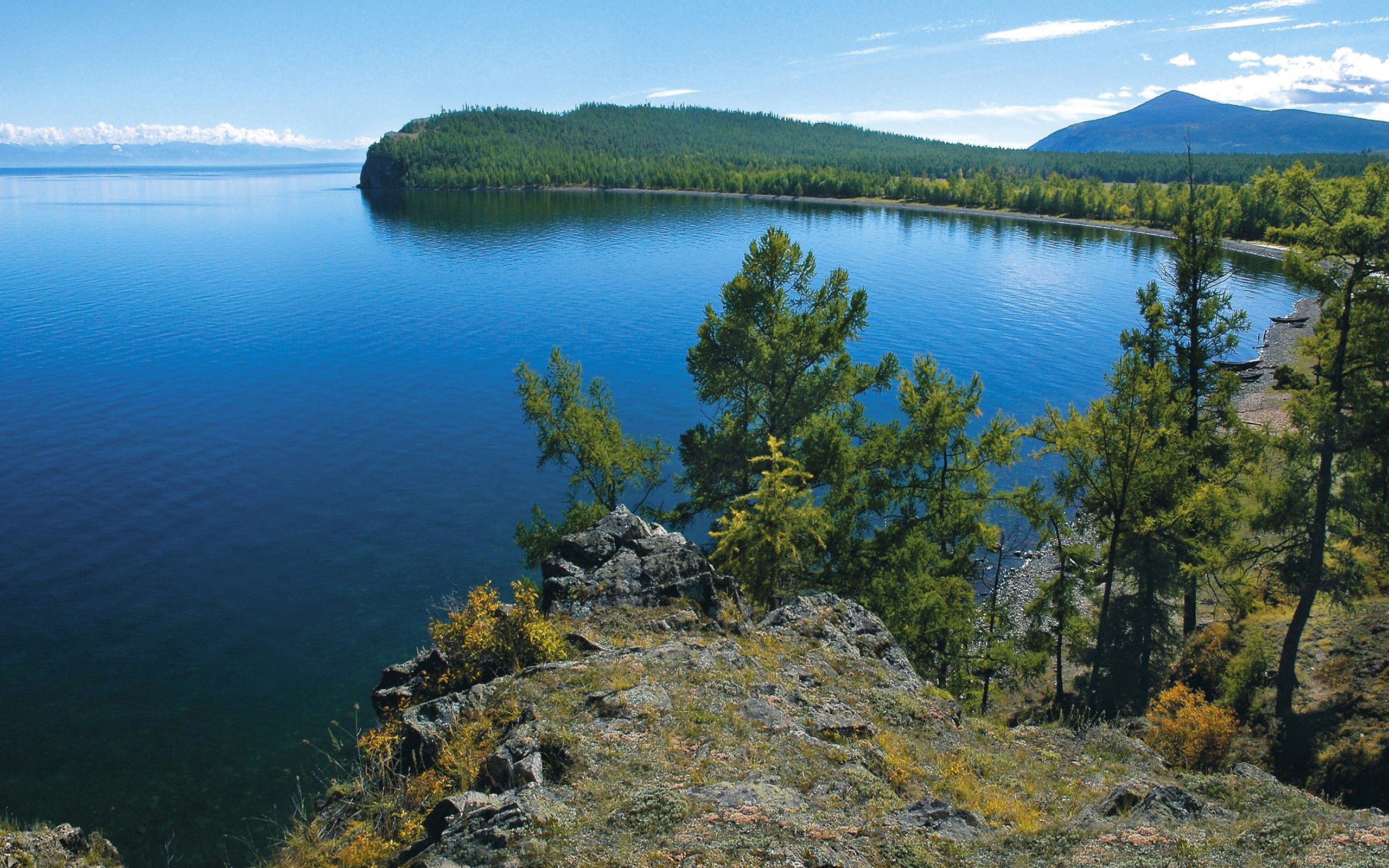 Озеро Тургояк лето природа