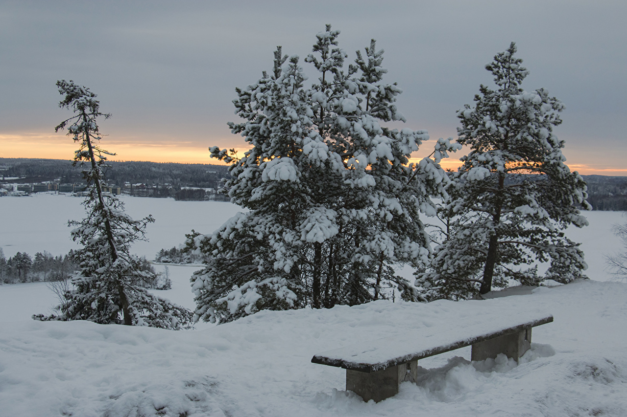 Тампере зима Финляндия