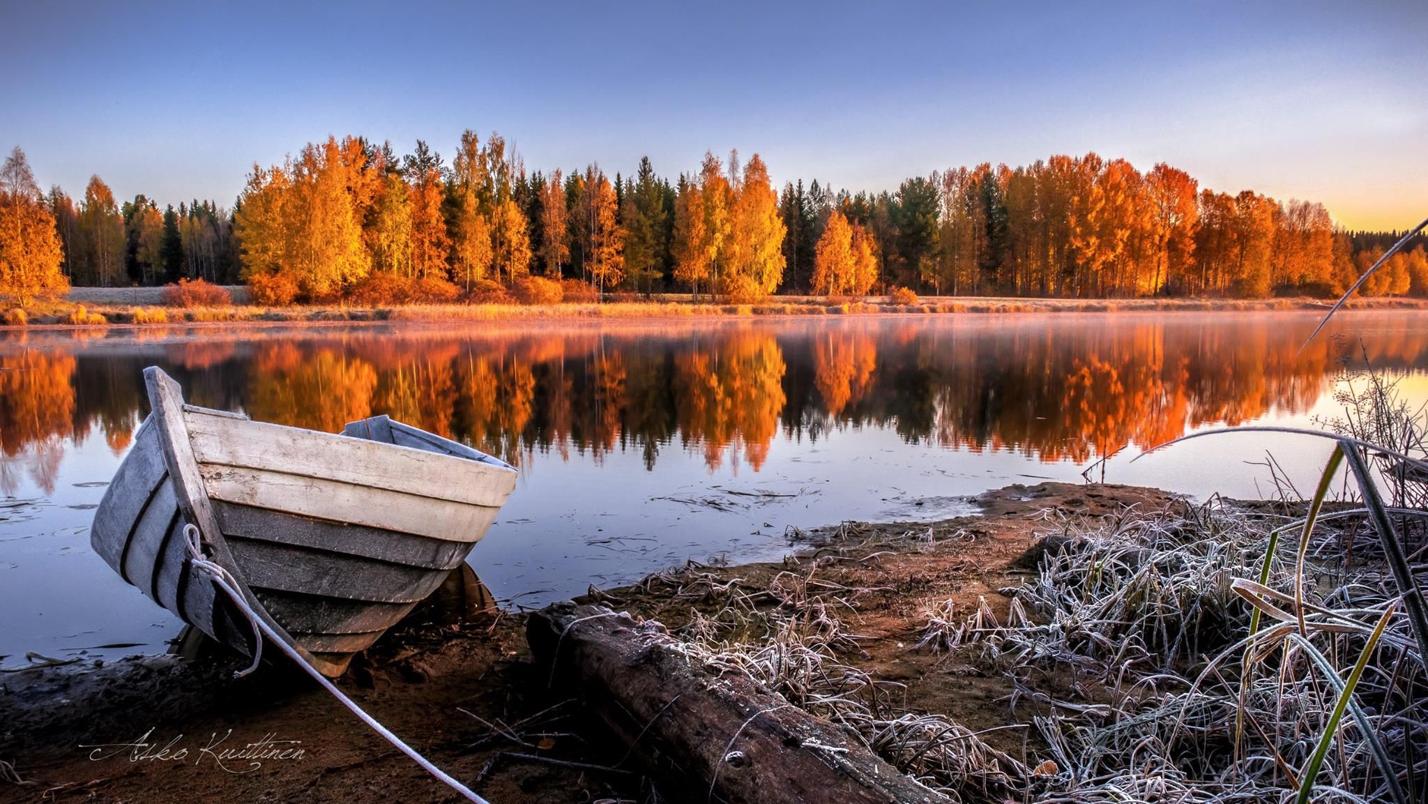Лапландия осень Финляндия