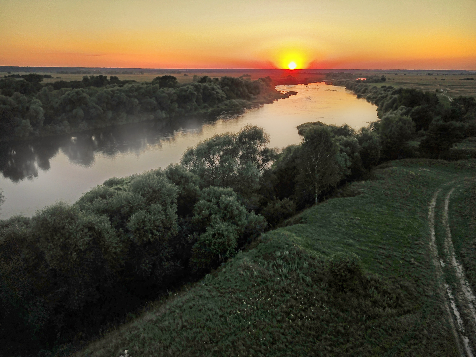 Угра река Калужская