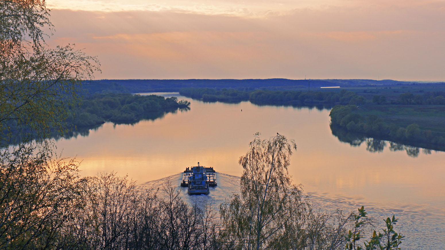 Река Ока Выкса