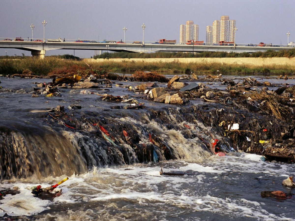 Река Сарно загрязнение