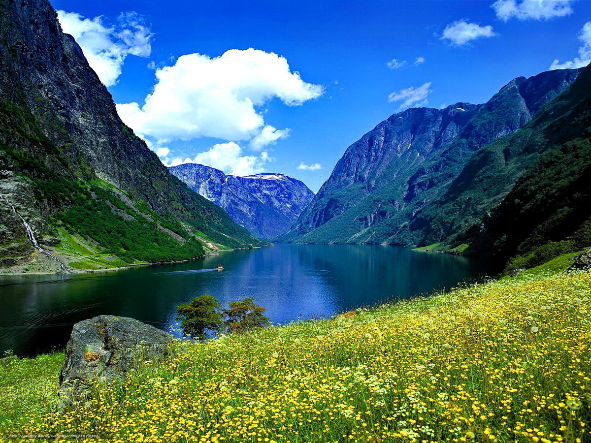 Река восс Норвегия
