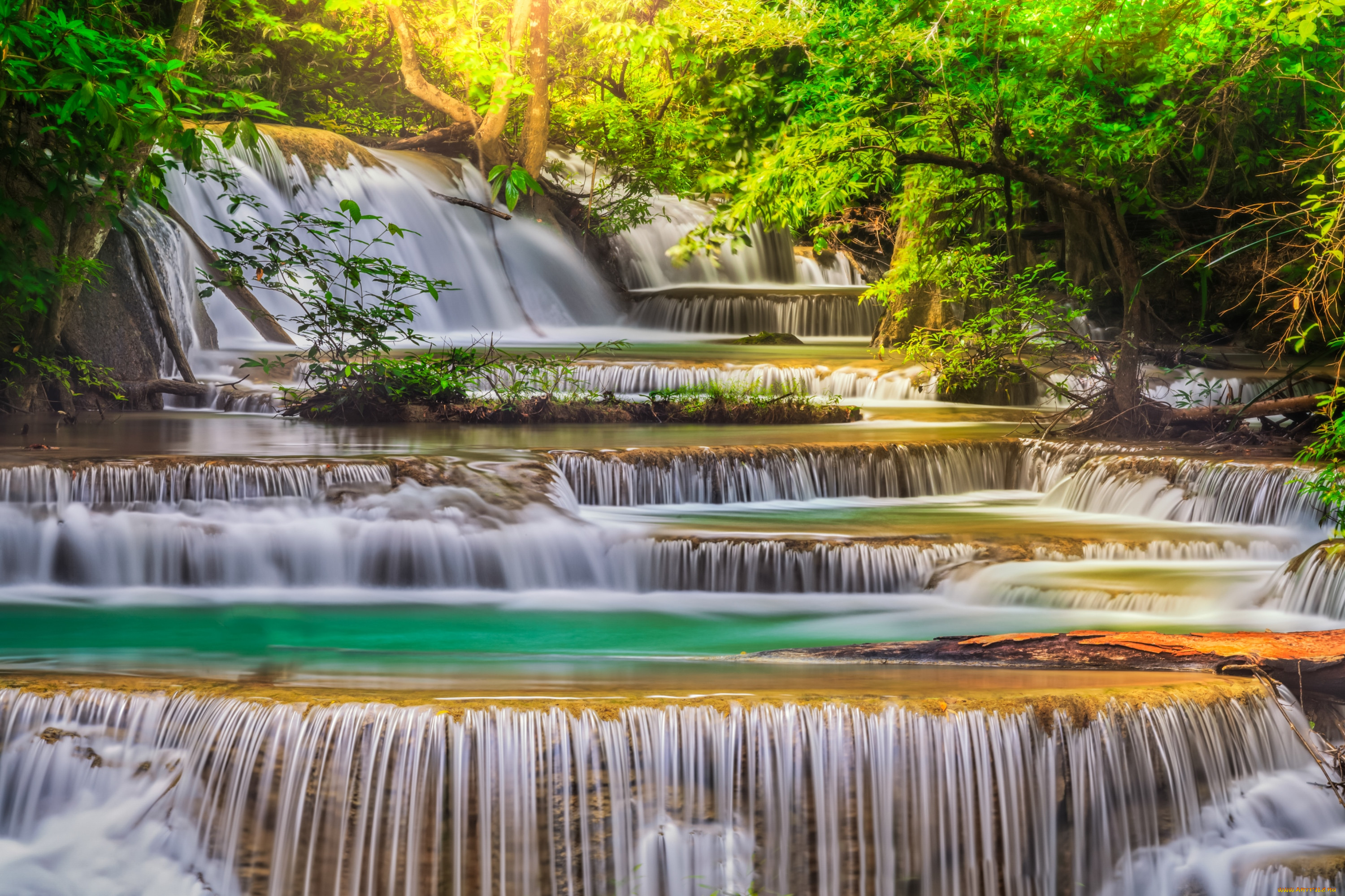 Настенные ковры водопад - красивые картинки и HD фото