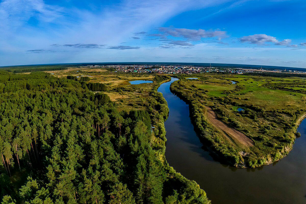 Белоярский река Пышма
