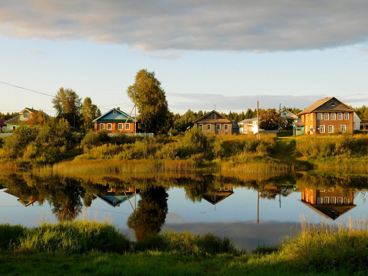 Деревня красота Вологодская область