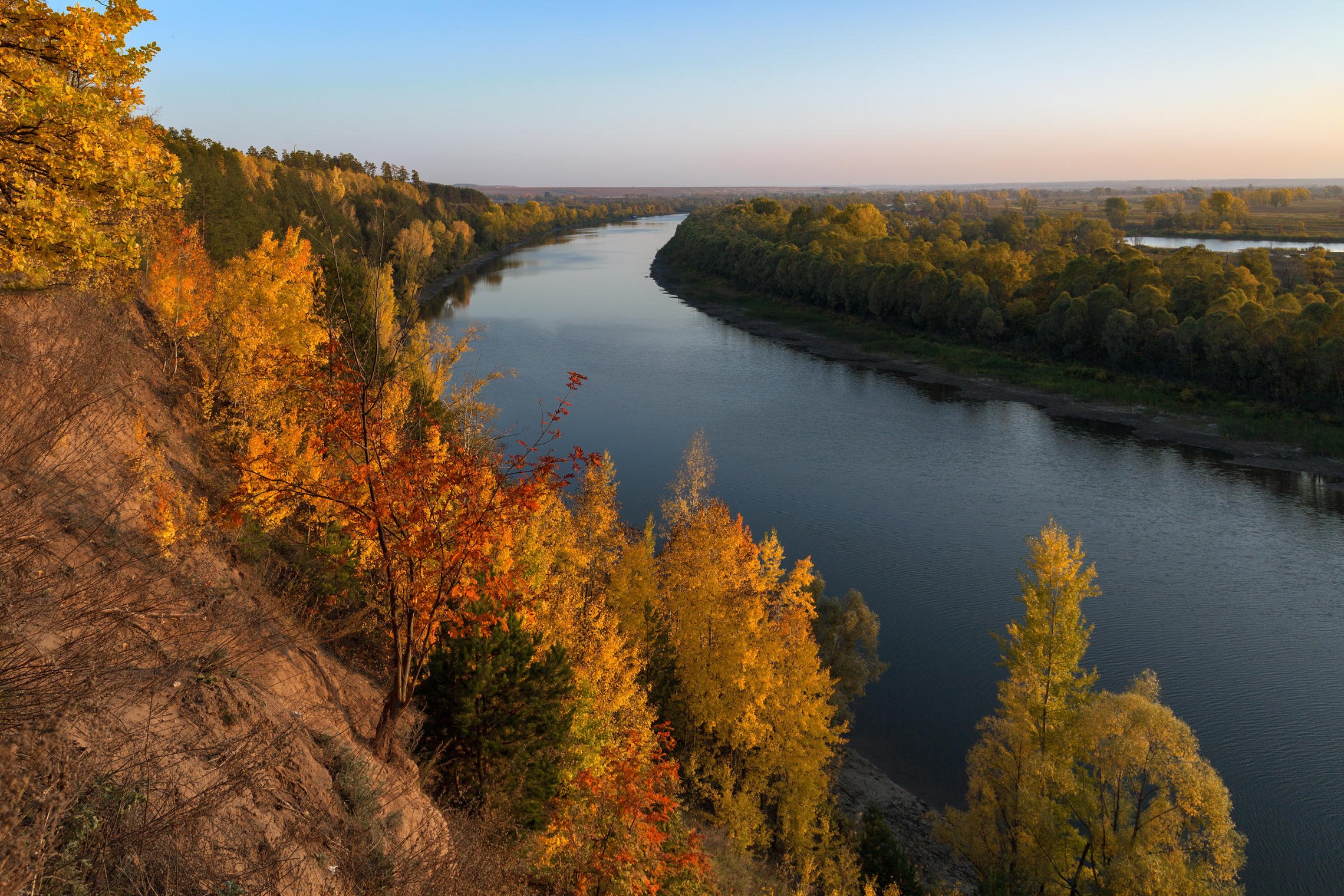 Река Кама Нижнекамск