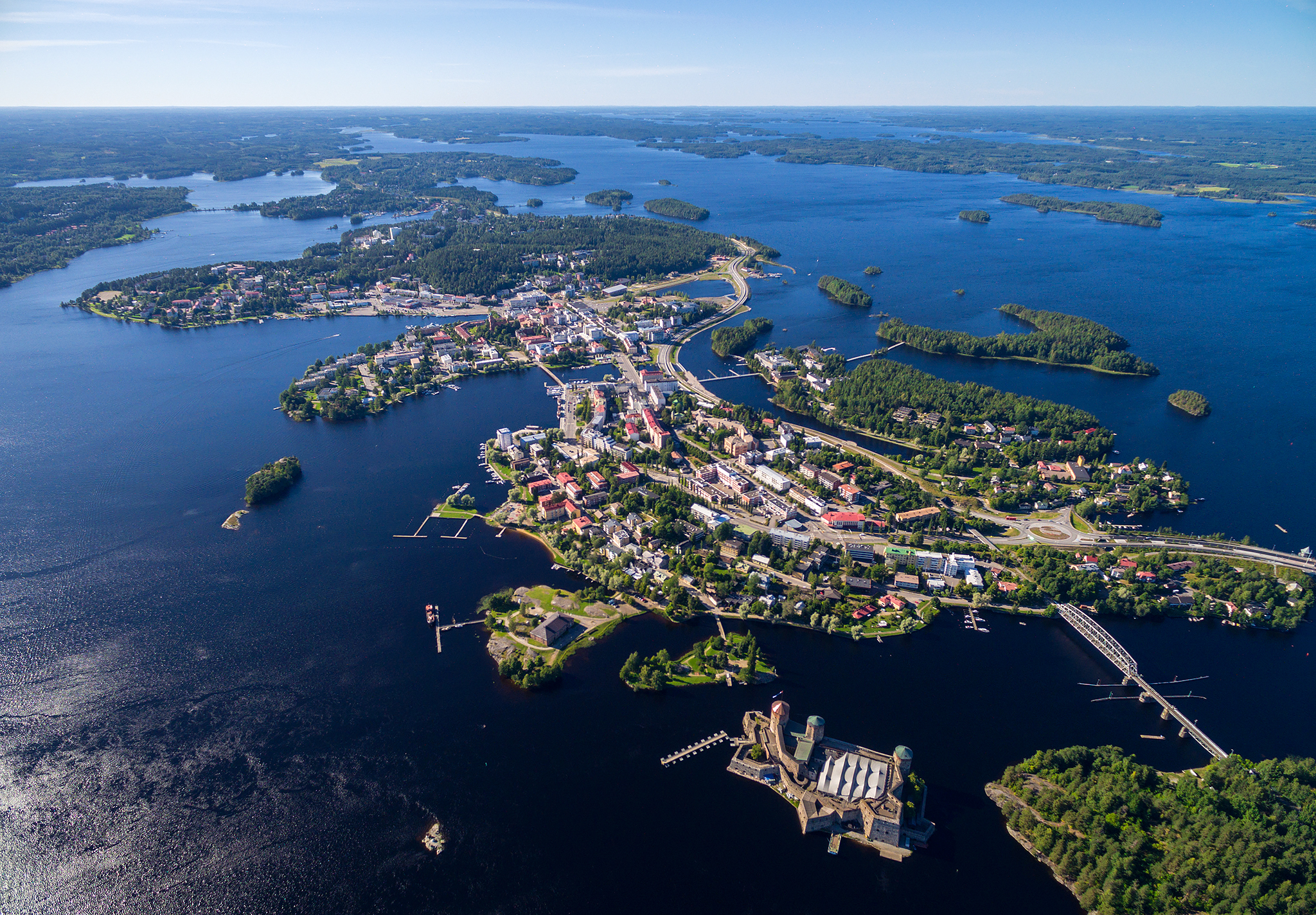 Савонлинна Финляндия озеро
