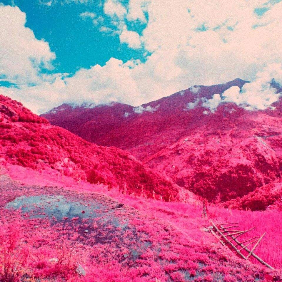 Розовые горы