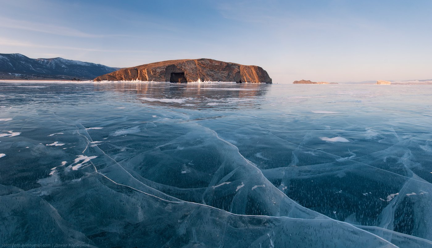 Сибирь озеро Байкал