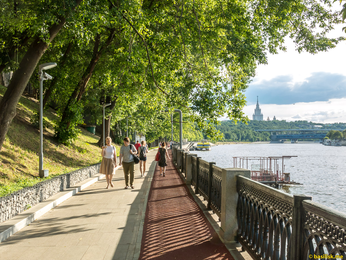 воробьевы горы пляж