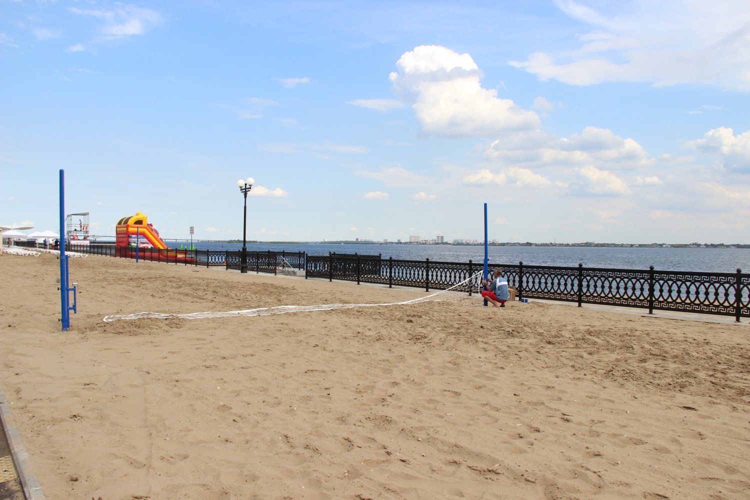 Новый Саратовский городской пляж
