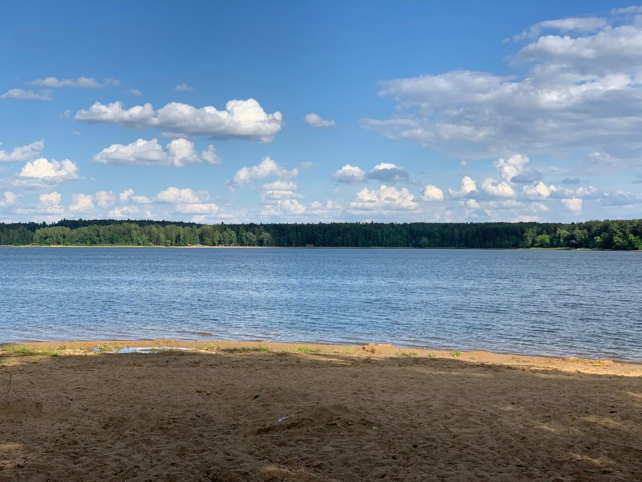 рублевское водохранилище пляж