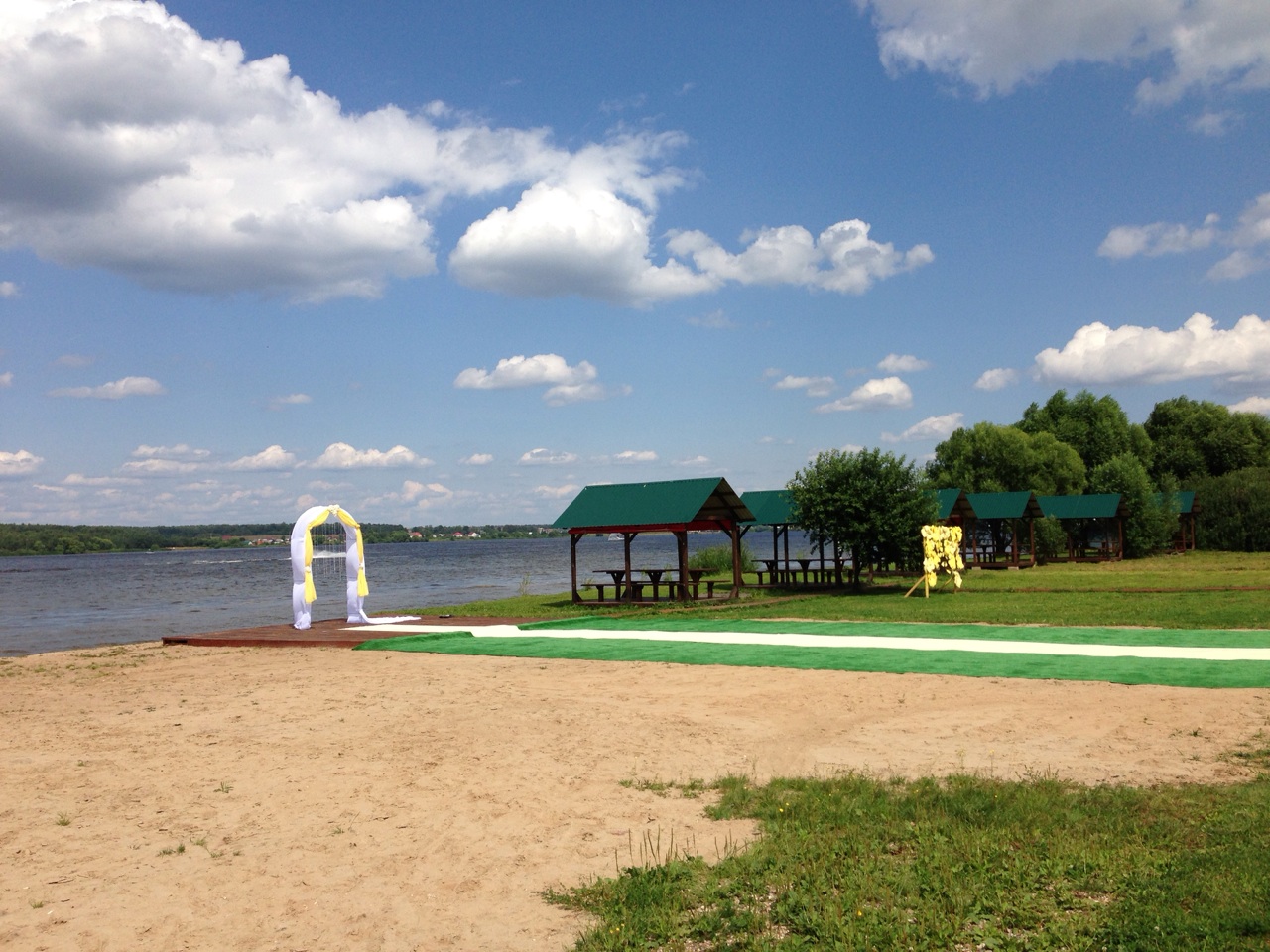 рублевское водохранилище пляж