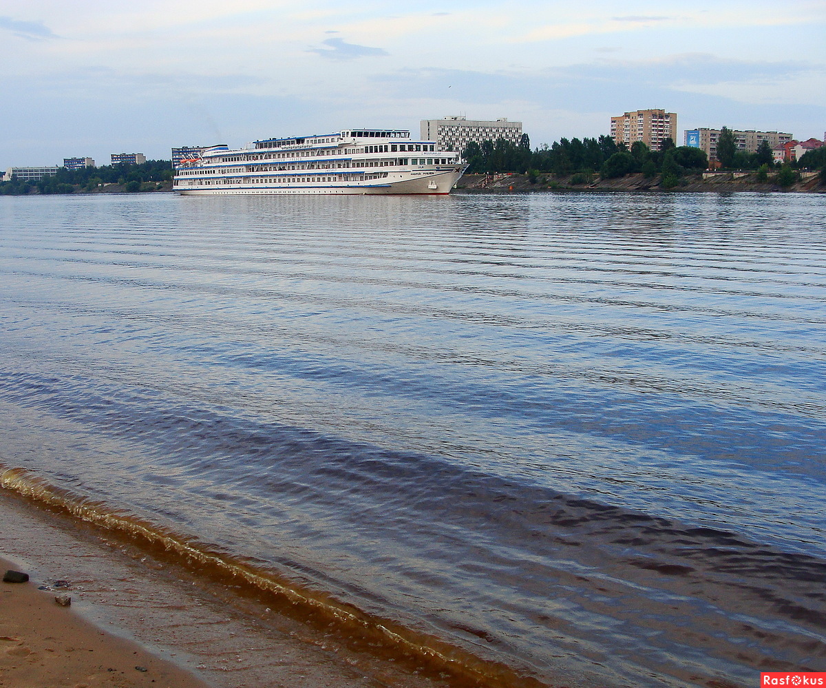 Дубна Волга пляж