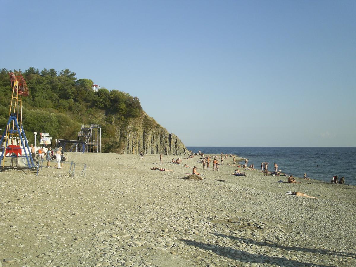 фото пляжа бетта краснодарского края