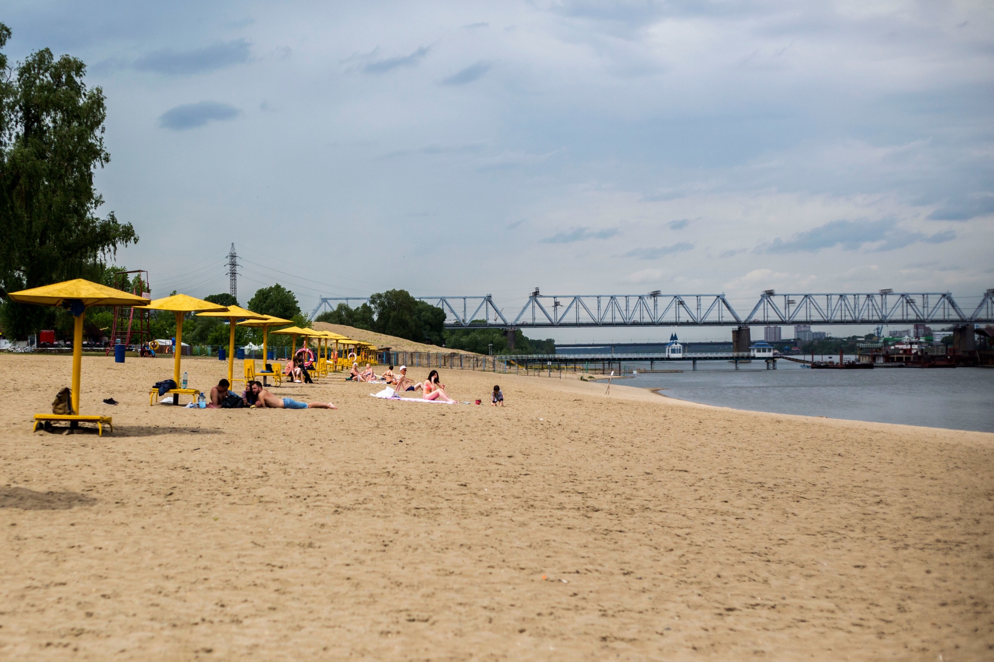 пляж бумеранг новосибирск