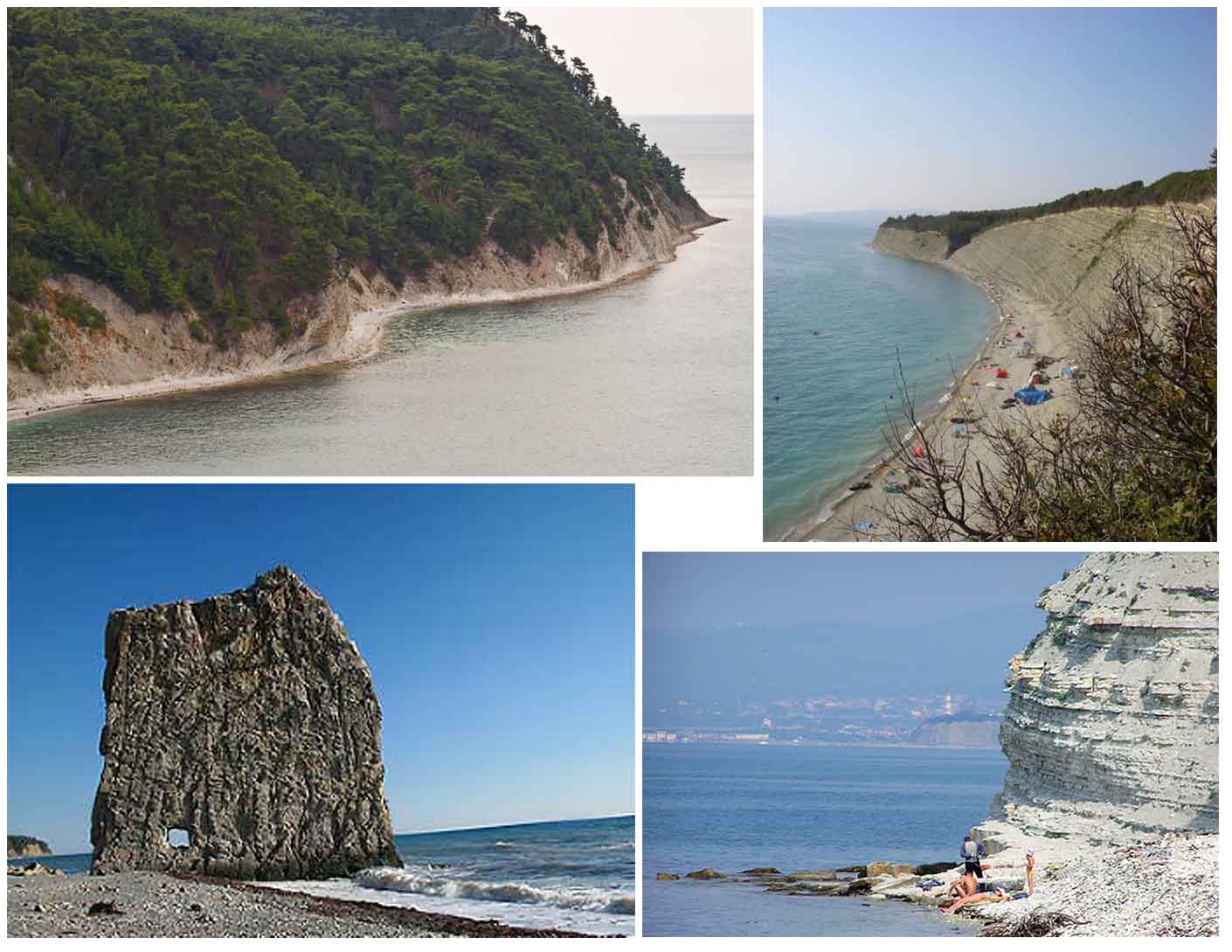 Каменные пляжи Краснодарского края