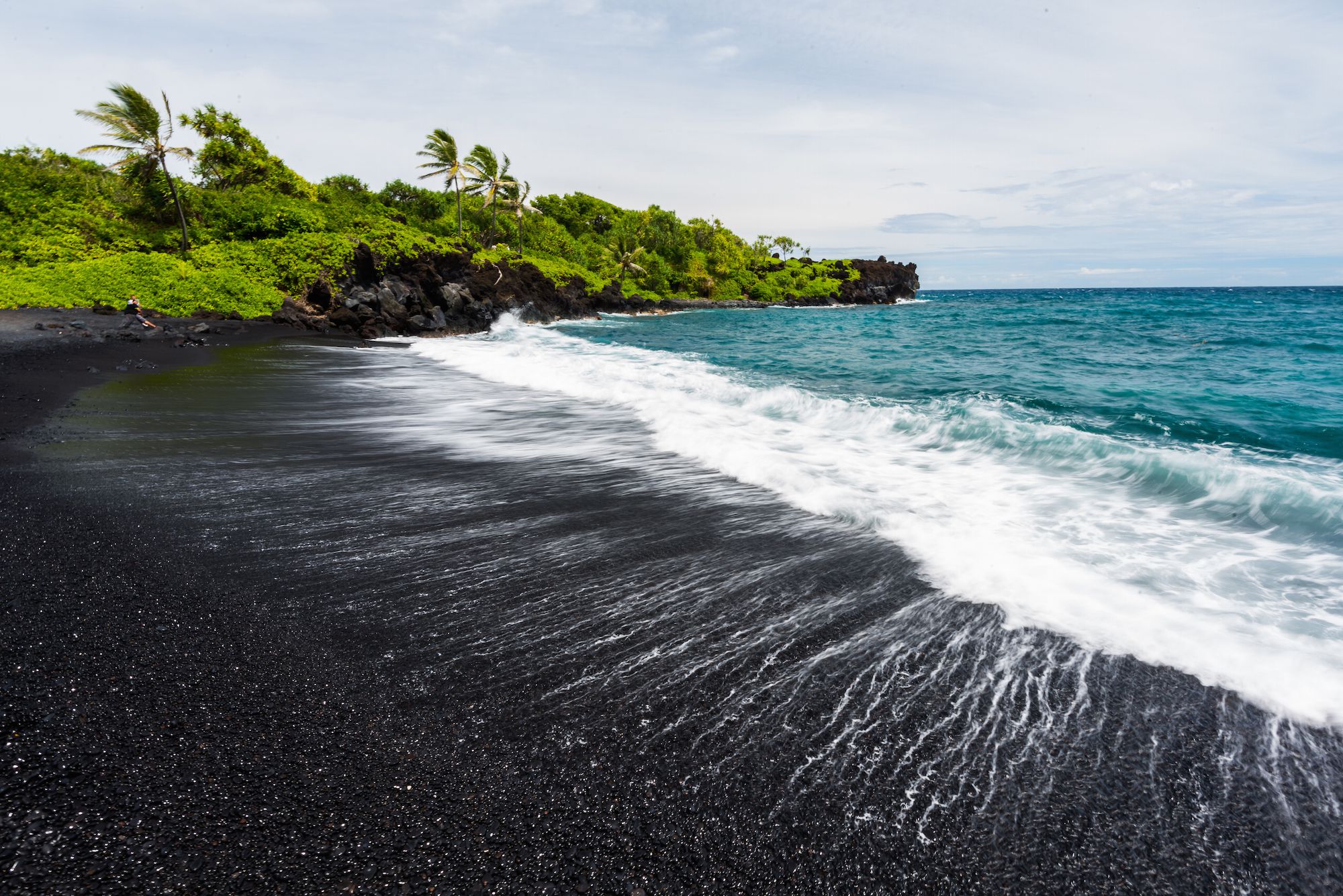 Black beach patrol