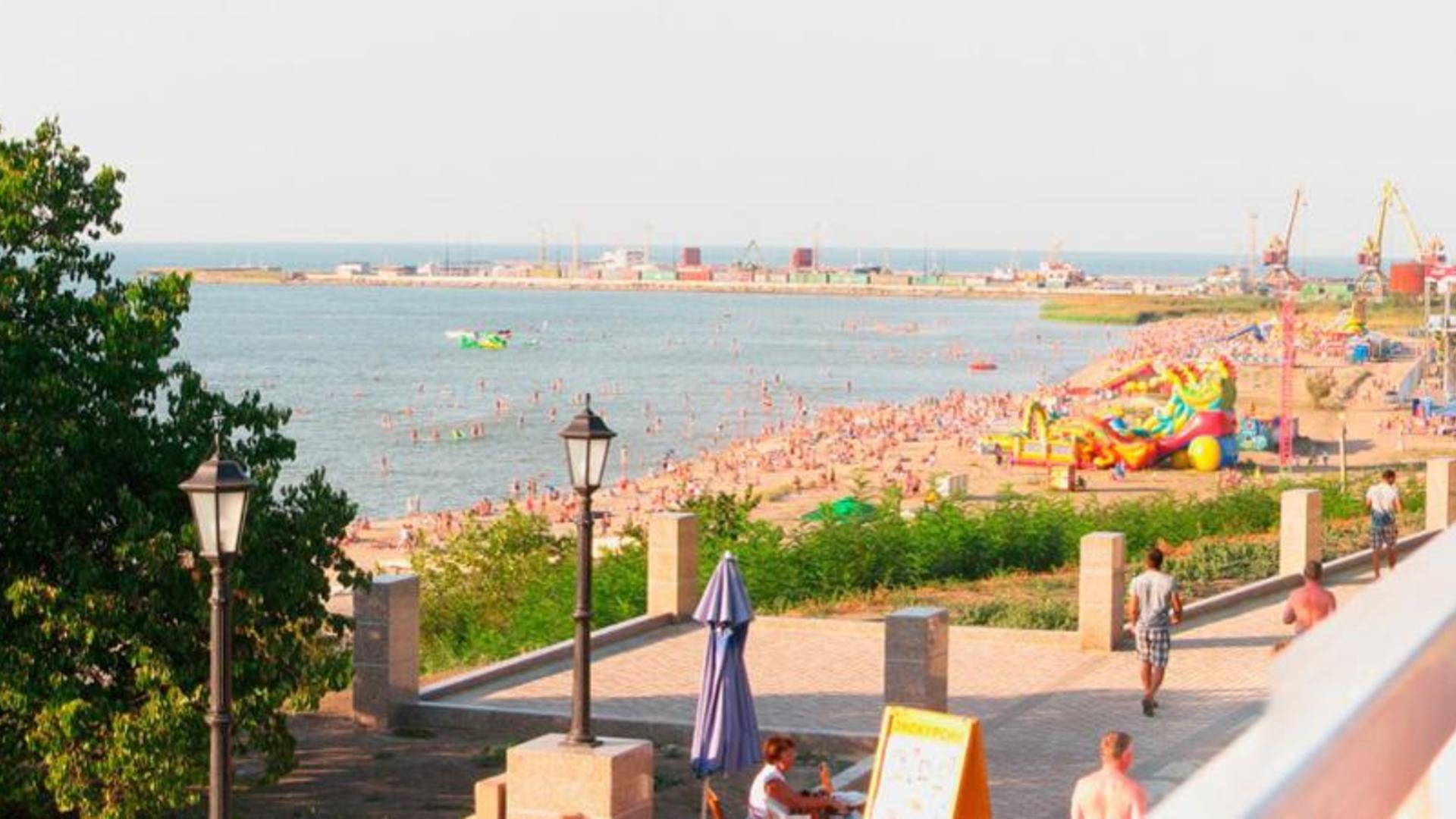 Ейск пляж Таганрогская набережная