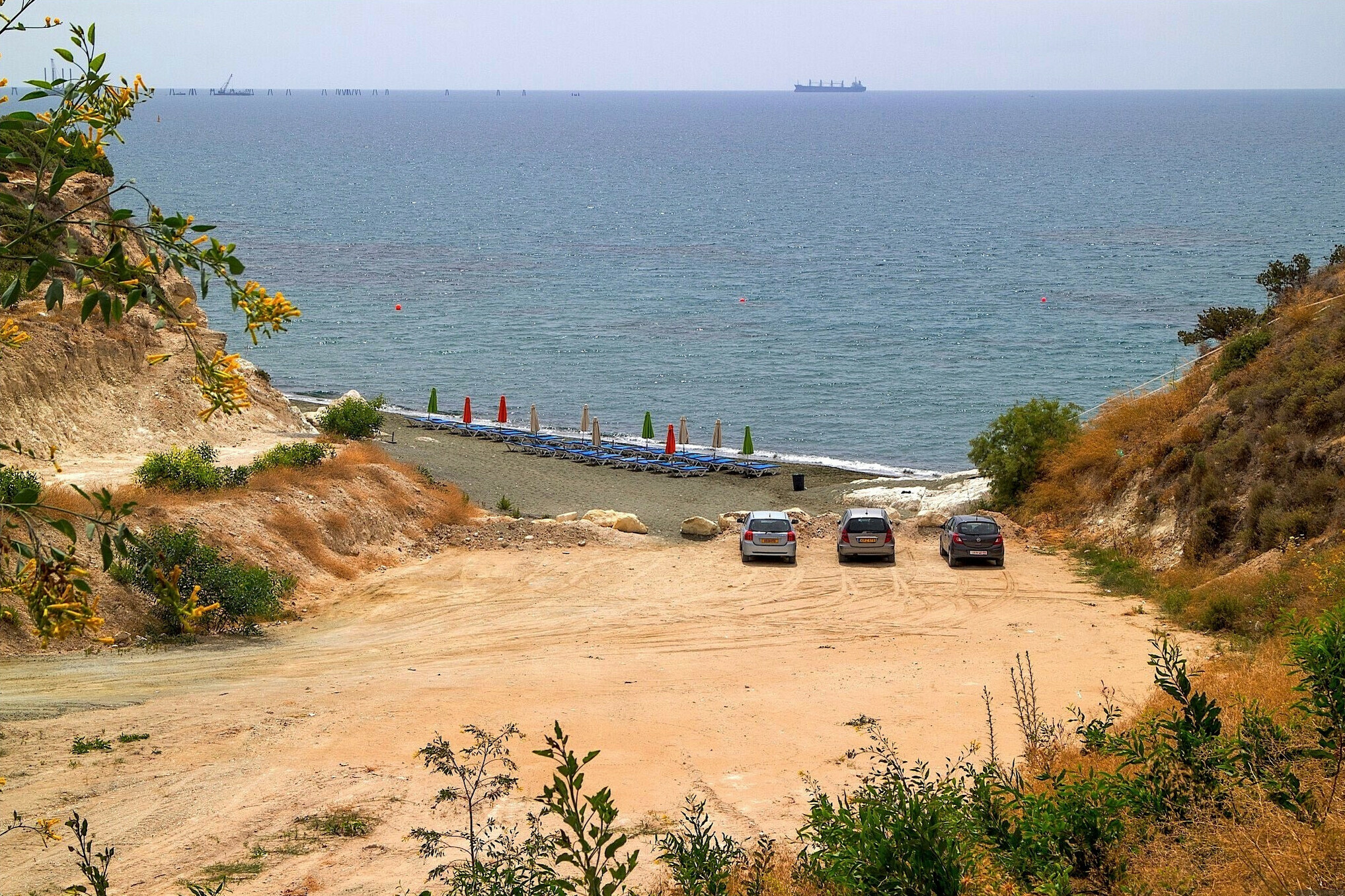 пляж в варваровке