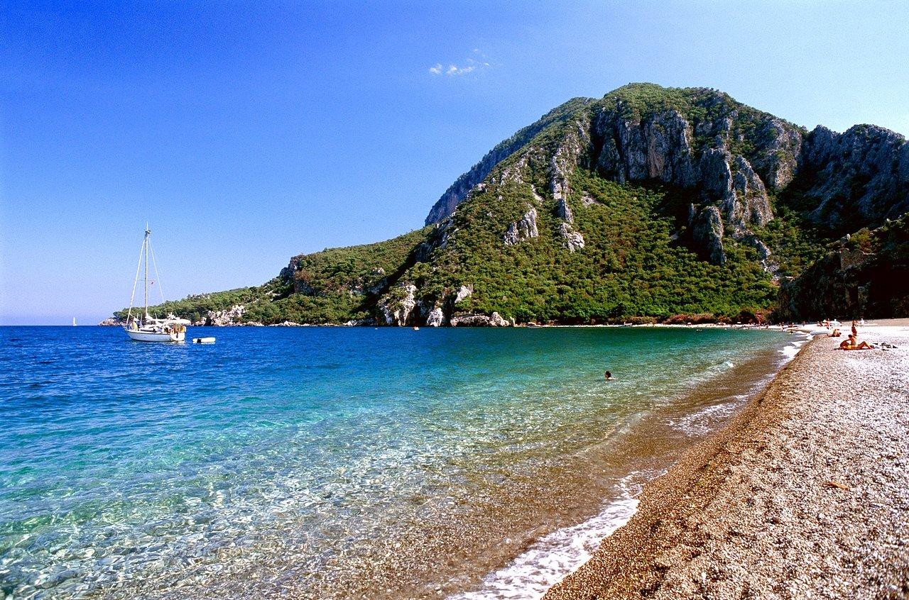 Пляж Олимпос Чирали