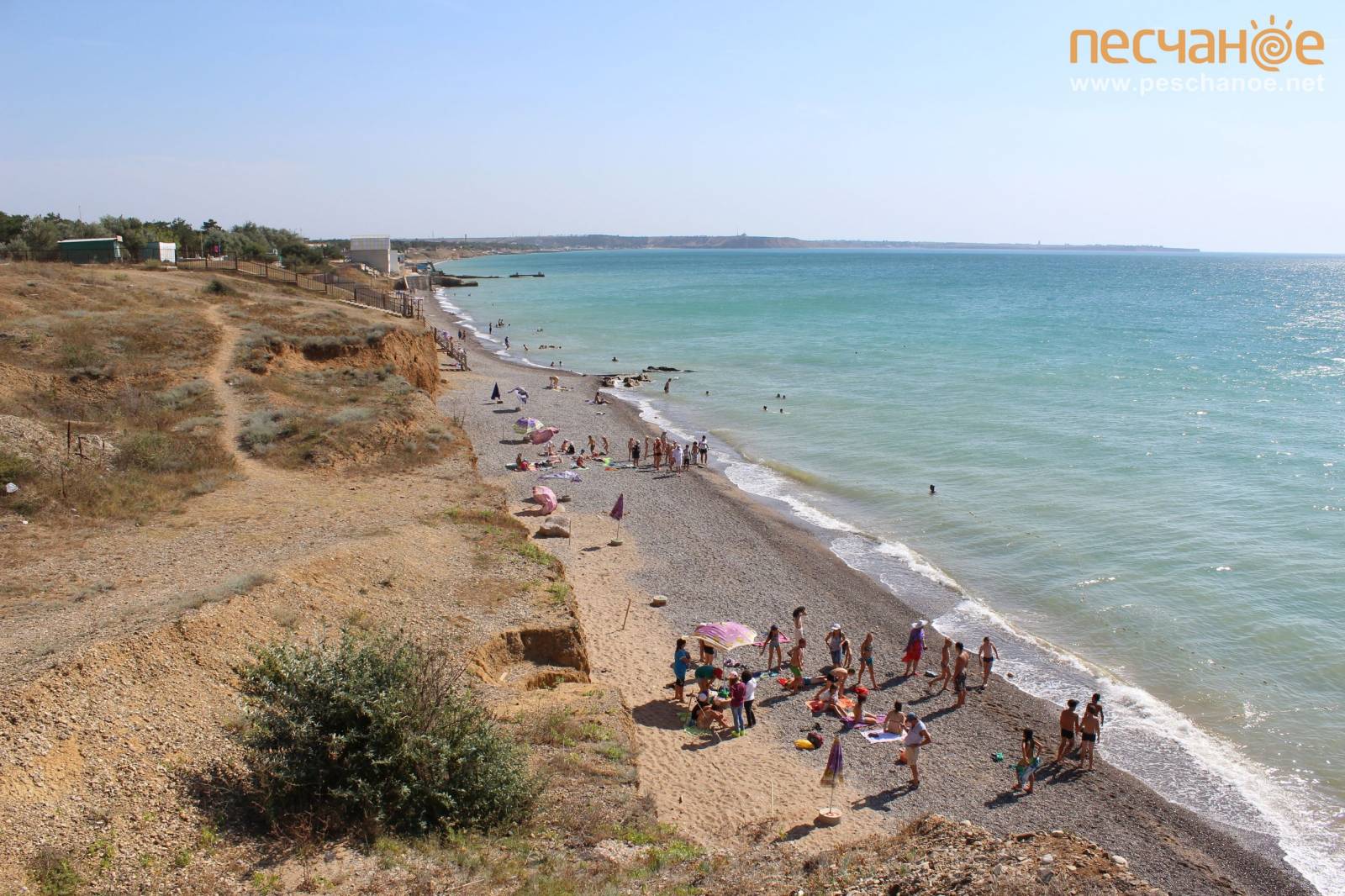 крым поселок песчаное пляжи