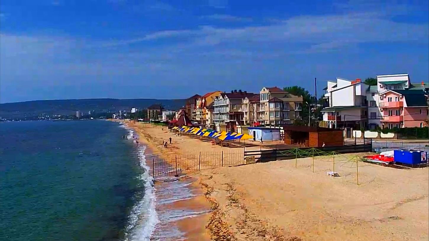 Феодосия Черноморская набережная набережная пляж