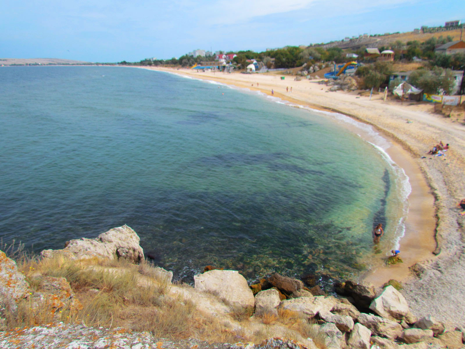 Пляж Щелкино Крым
