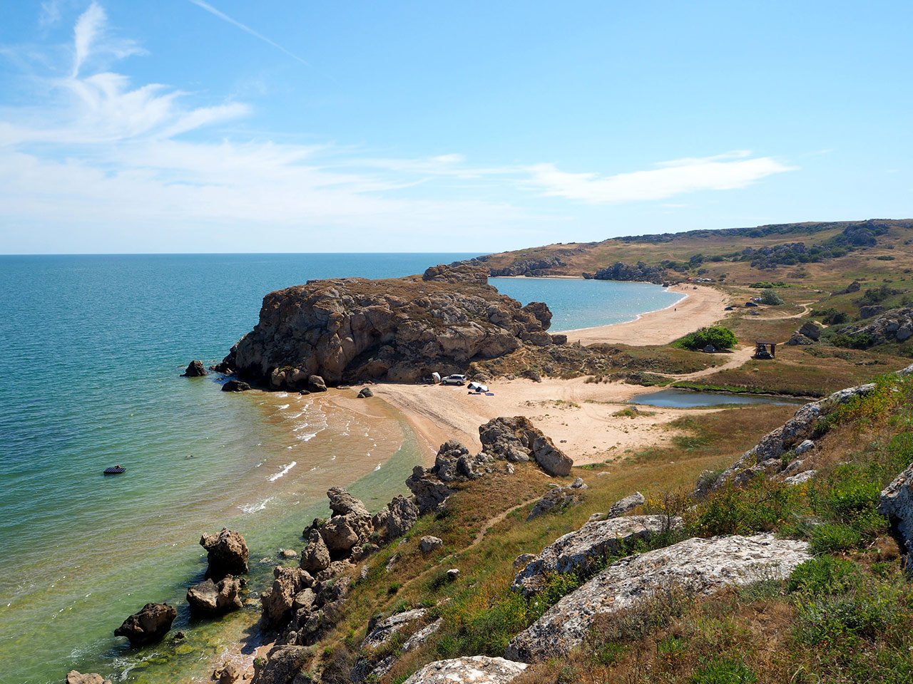 пляжи азовского моря в крыму