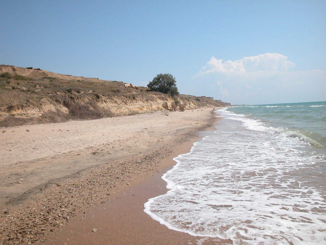 Пляж Веселовка Тамань