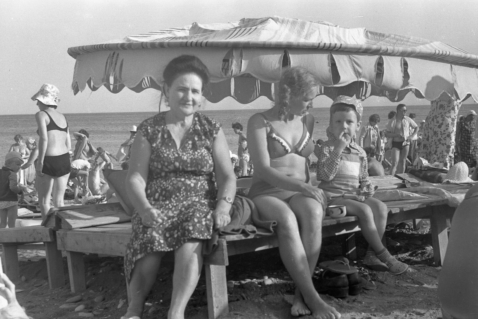 фотографии советских пляжей