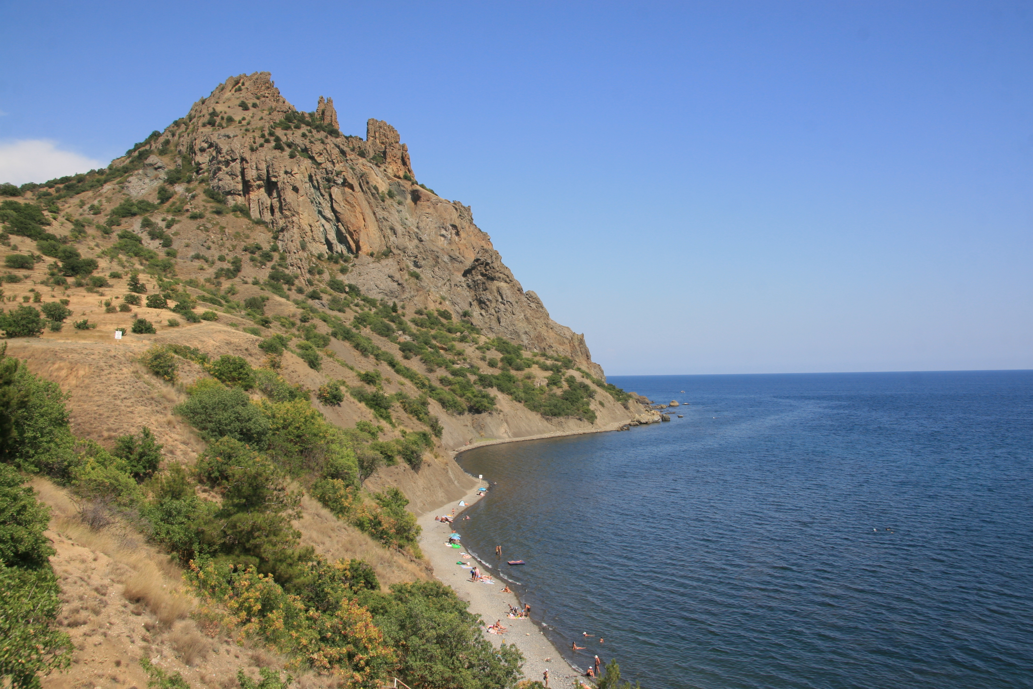 Крым пос курортное Карадаг