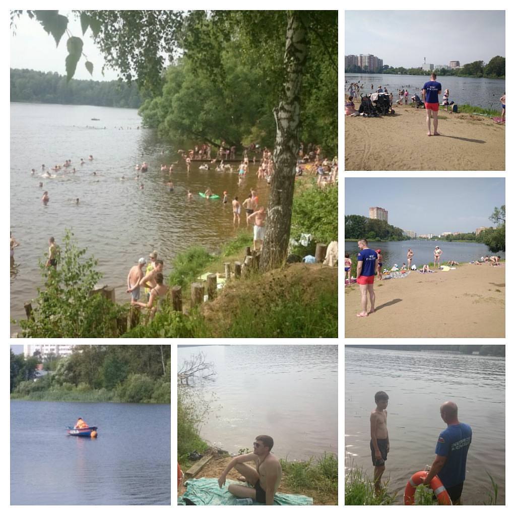 пляжи на пестовском водохранилище