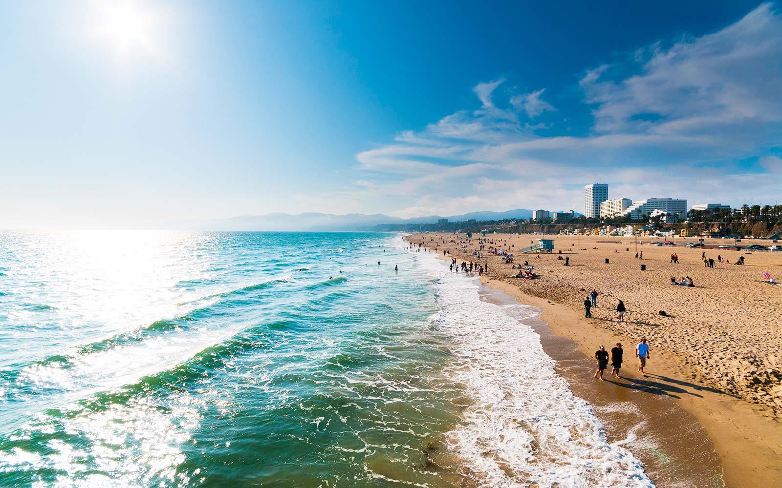 Лос Анджелес пляж