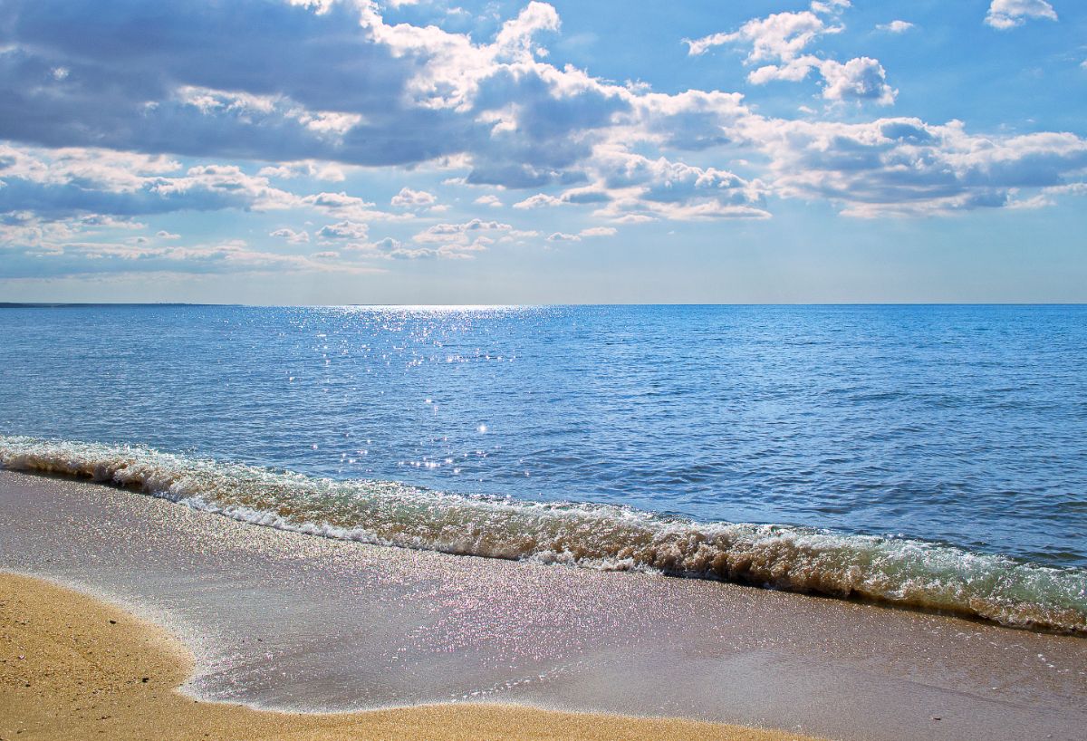 На пляже в Крыму - 15 фото