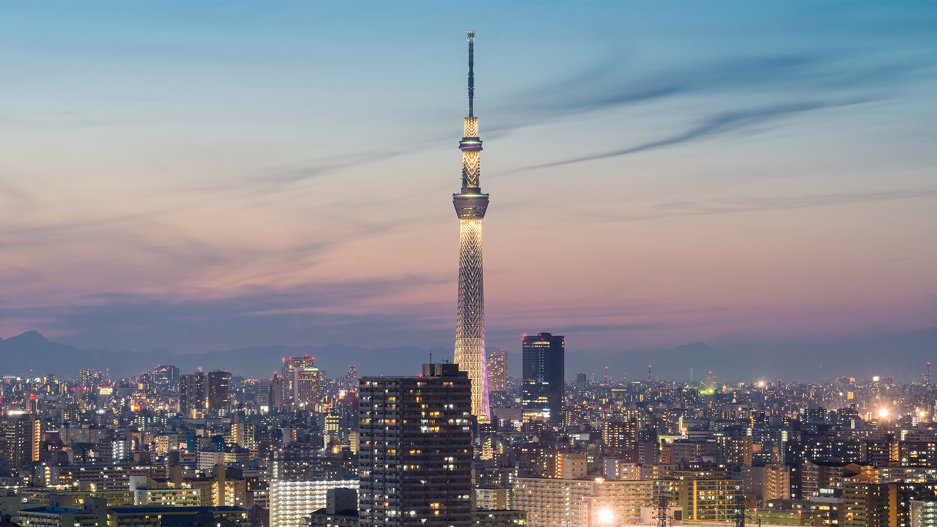 Телевизионная башня Skytree, Токио