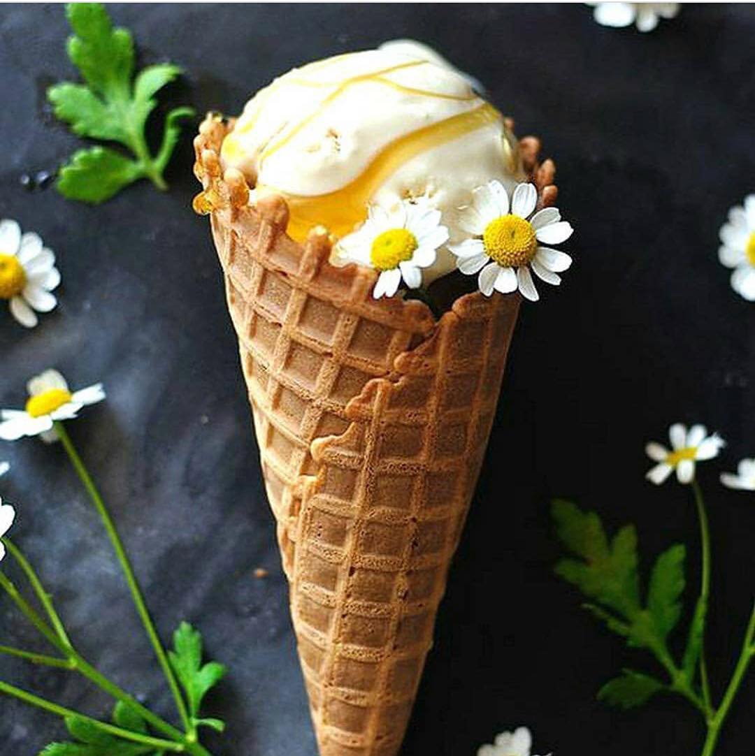 Мороженое И Цветы