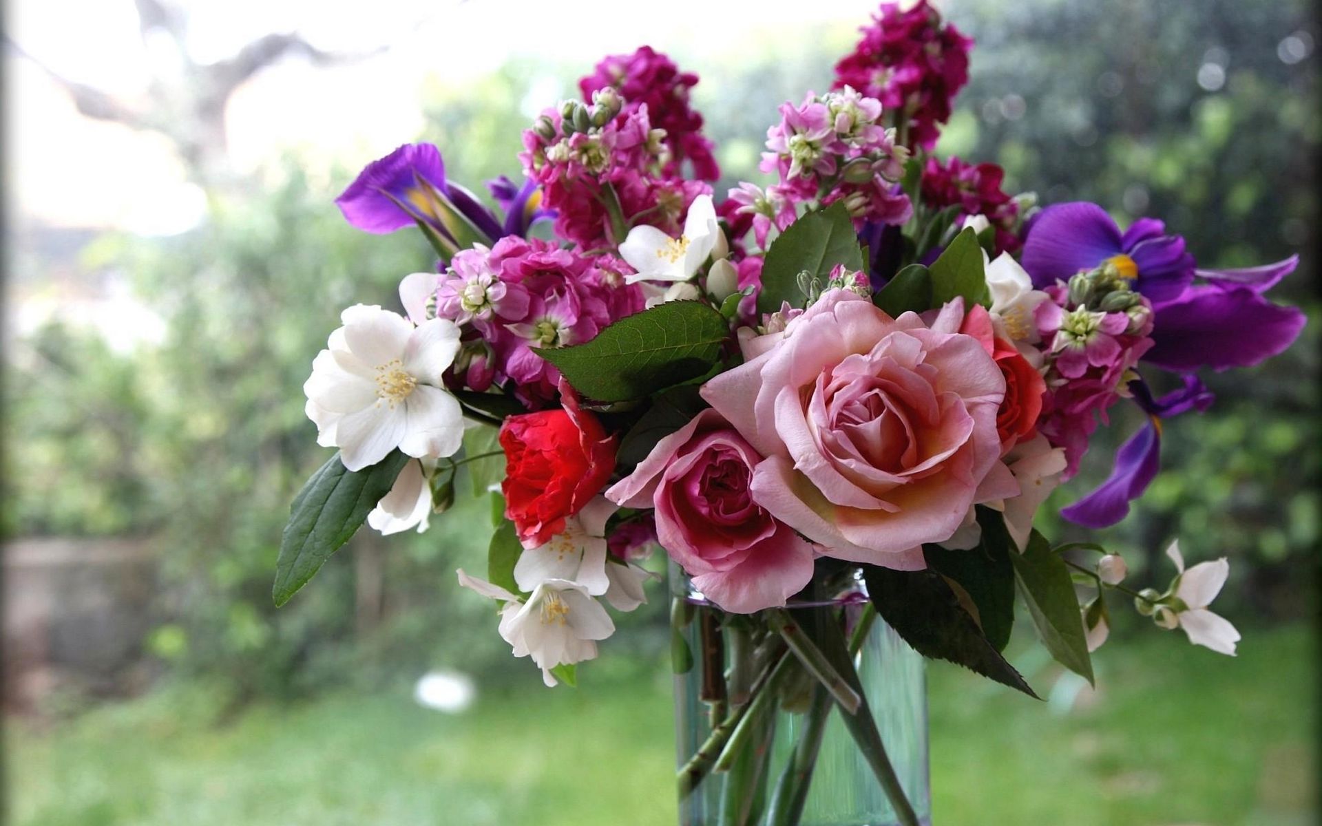 Открытки цветы в вазе красивые
