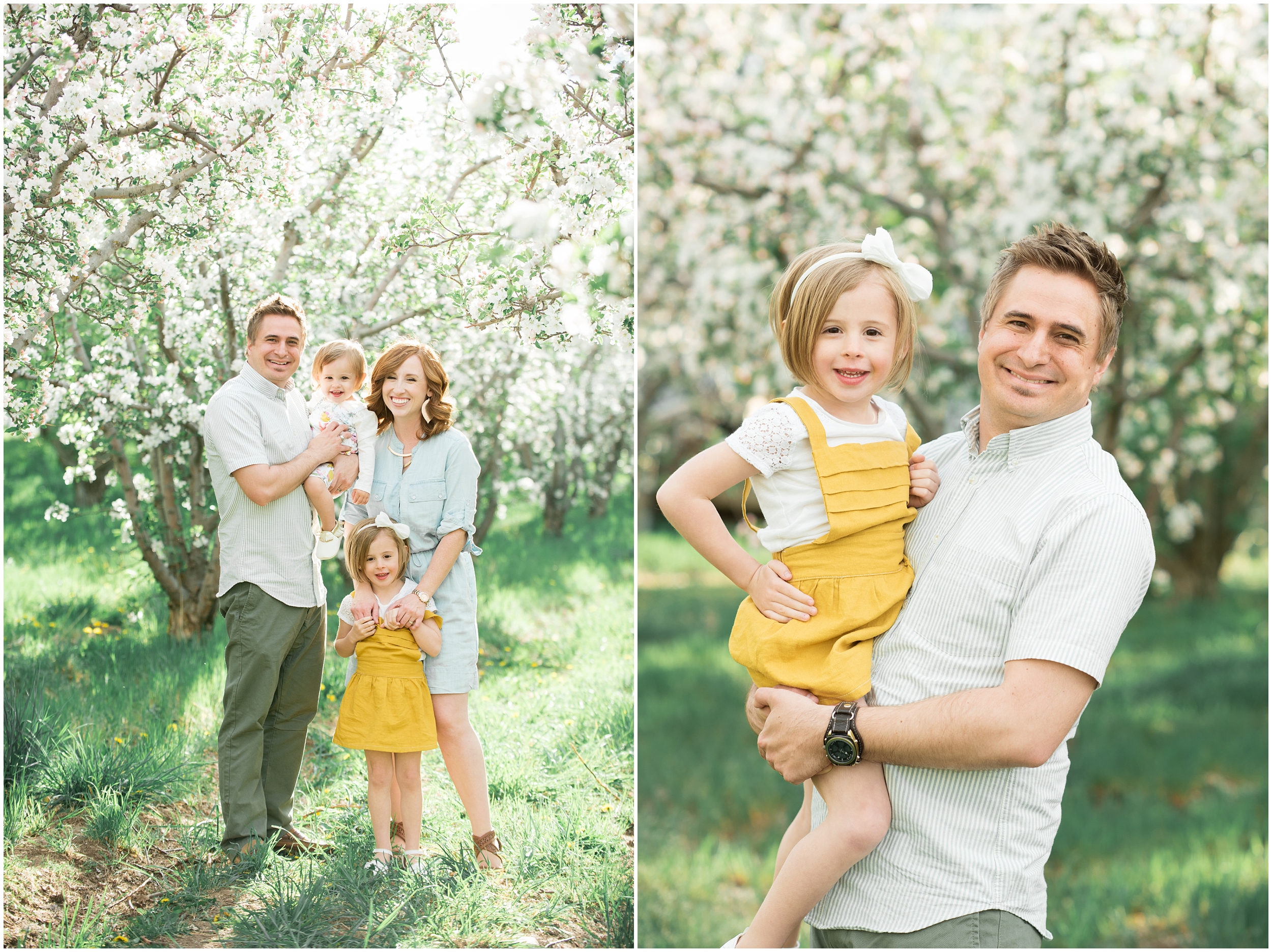 Семейная фотосессия в оливковых оттенках